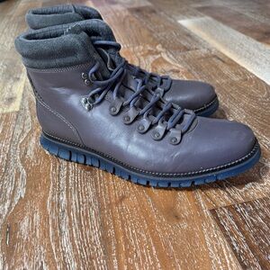 Cole Haan Zerogrand Men’s Gray Hiking Boots Shoe Boots - Size 10 M C36295